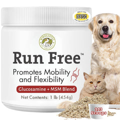 Wholistic Pet Organics Max Strength: botella para articulaciones y movilidad de mascotas