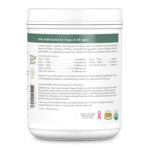 Wholistic Pet Organics Piel y pelaje mejorados con colágeno de pescado