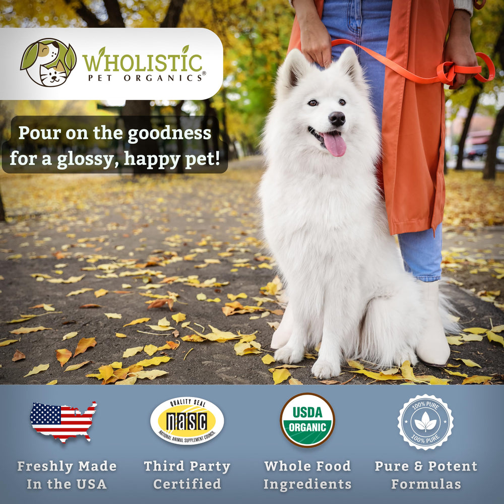 Wholistic Pet Organics NASC certificado, confianza para cuidado diario de mascotas