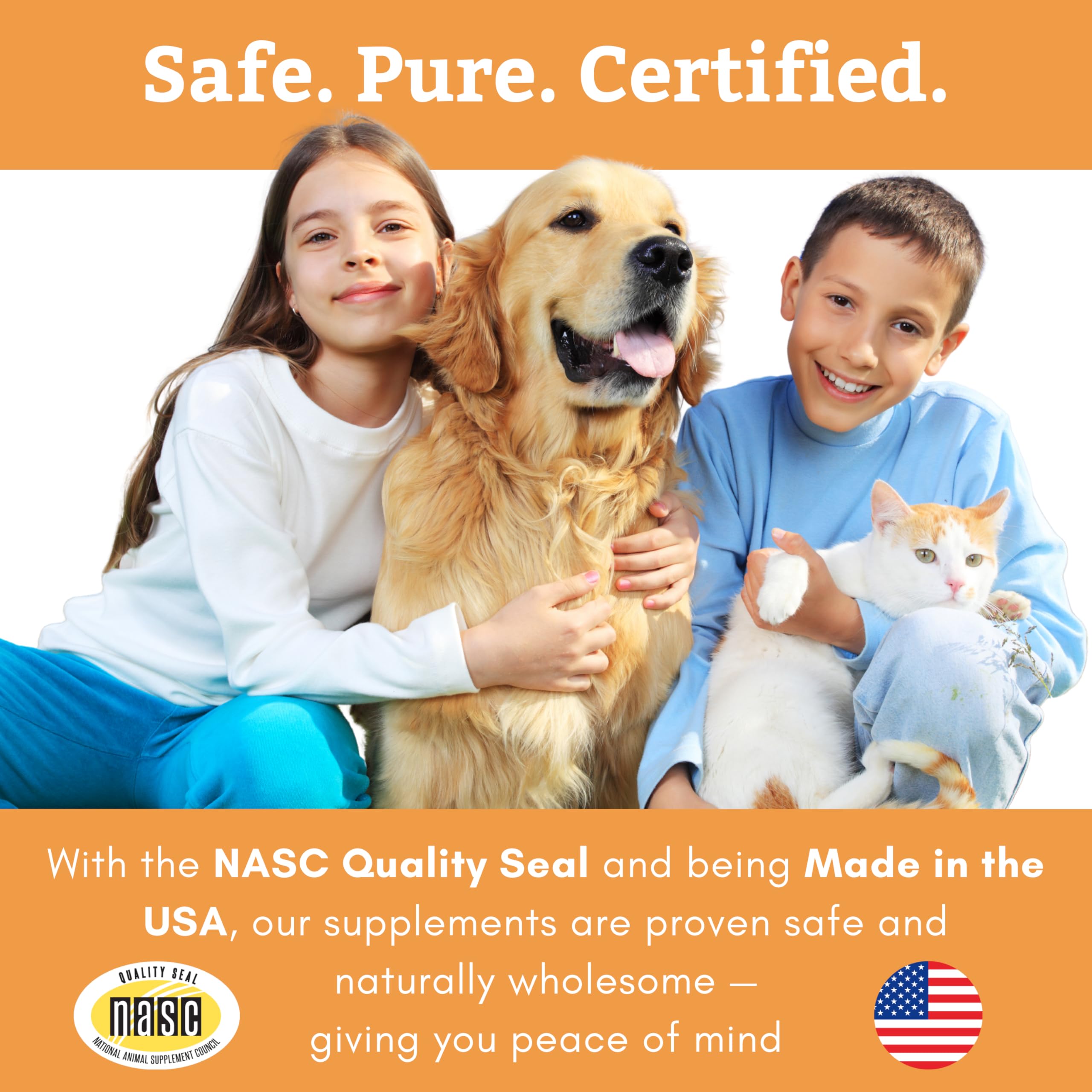 Wholistic Pet Organics colostro, apoyo al sistema inmune.