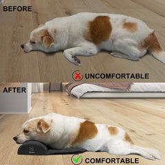 Whoopub funda lavable para almohada de perro XL, limpieza rápida.
