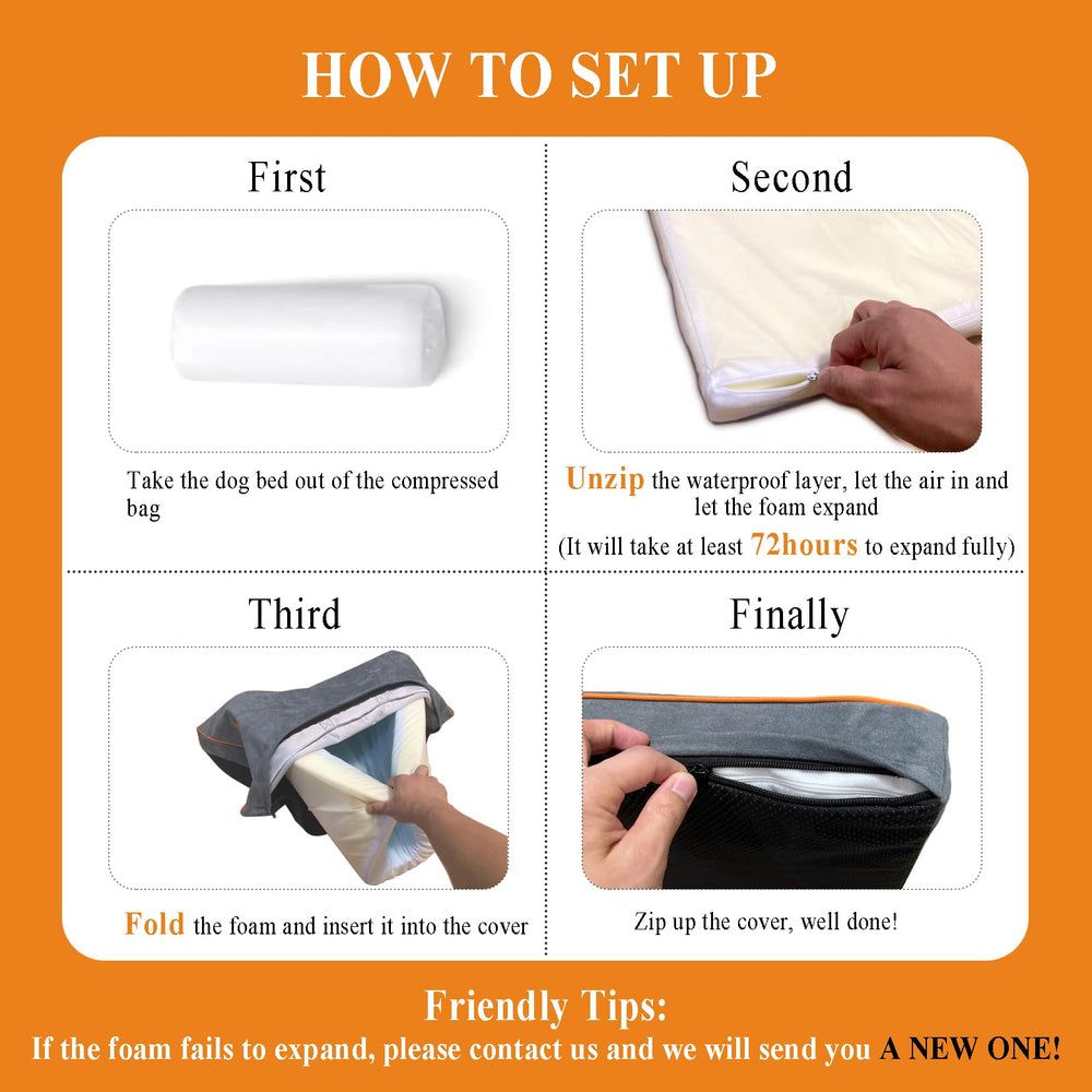 Funda lavable en máquina para limpieza rápida