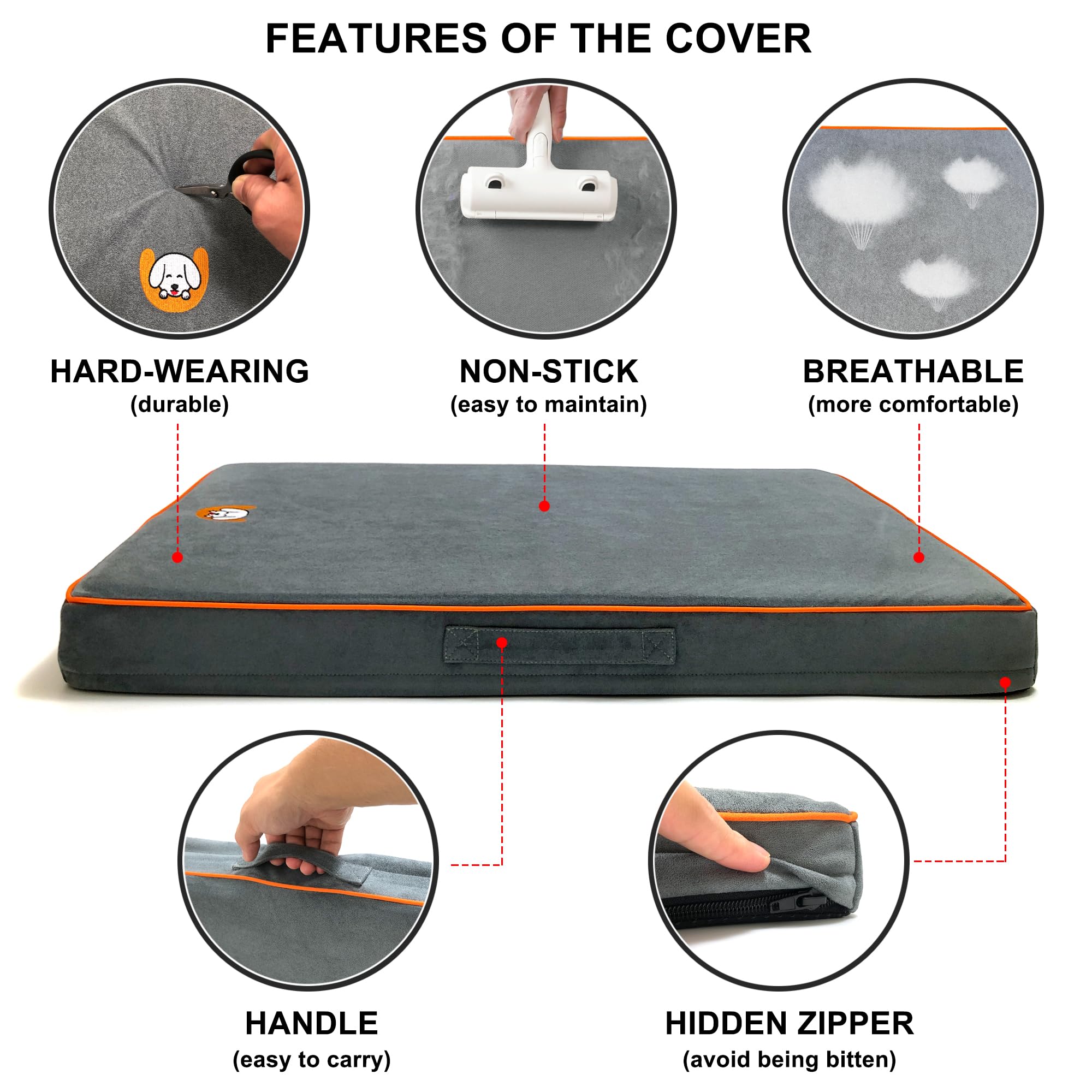 Protector interior impermeable de la cama Whoopub