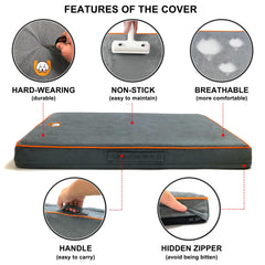 Protector interior impermeable de la cama Whoopub