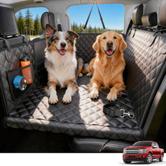 Funda Wigoo para asiento trasero: hamaca XL para camión, espacio estable para perros.
