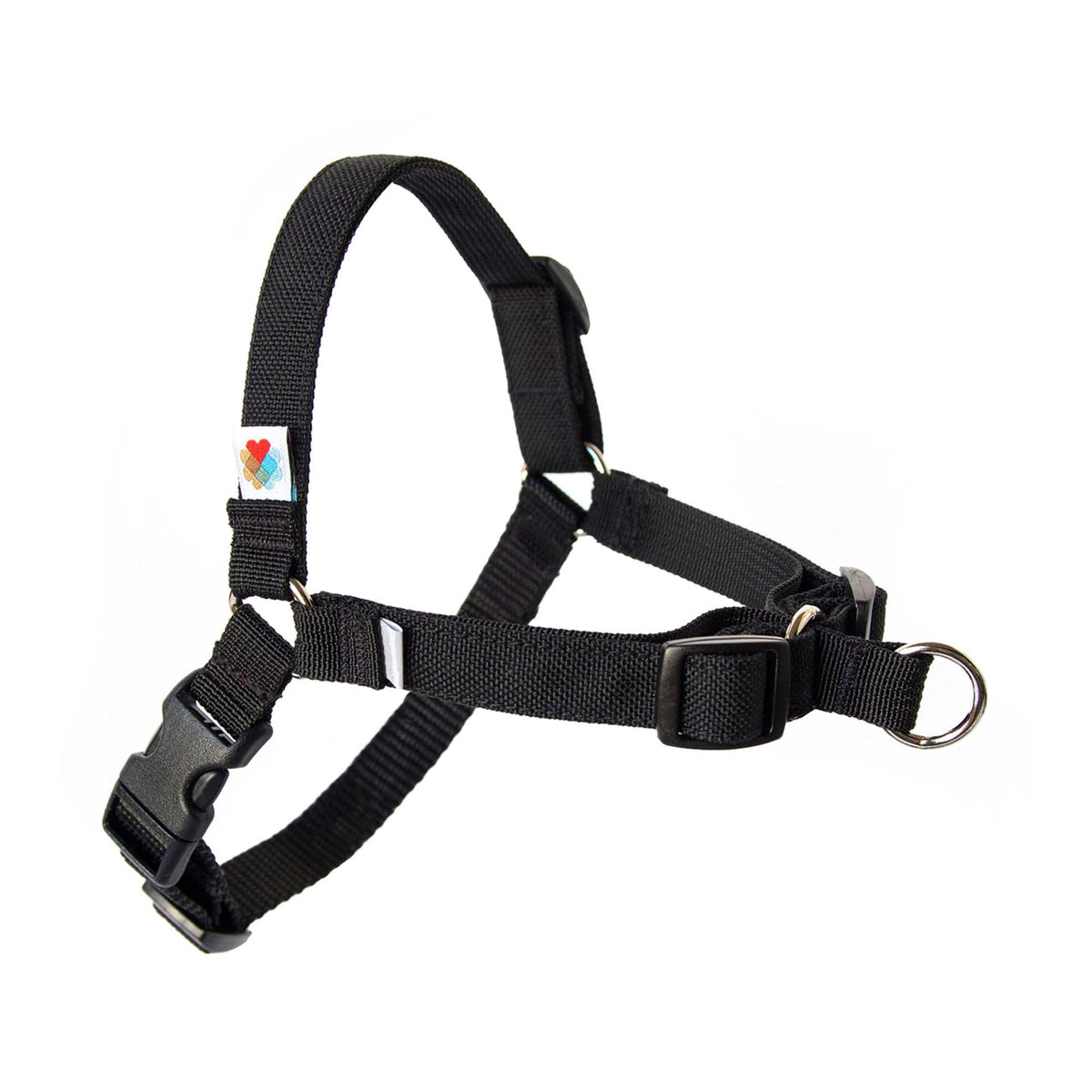 Arnés Wildebeest sin tirones con clip frontal para control suave en paseos.