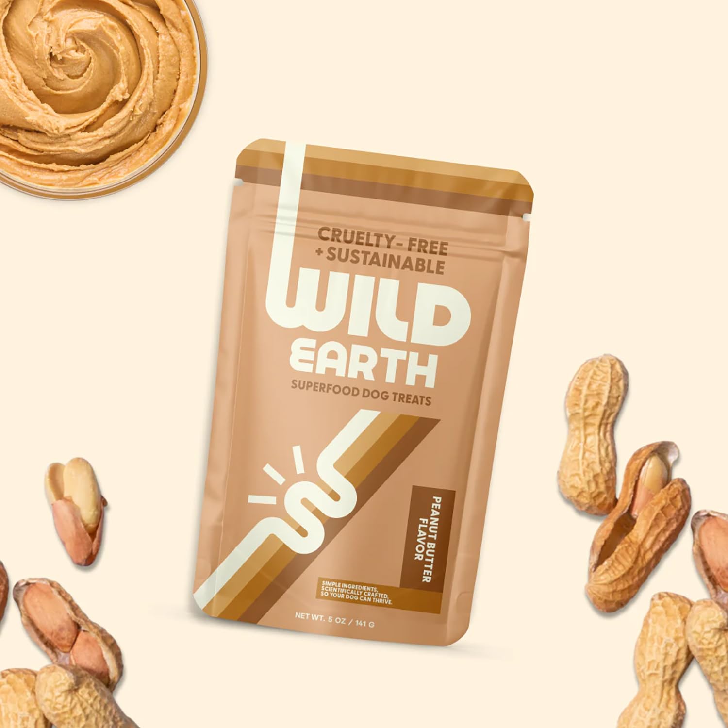 Galletas Wild Earth para perros y cachorros, entrenamiento diario