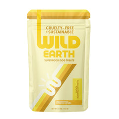 Wild Earth Premios para perros banana canela: snack sabroso para premiar durante el entrenamiento.