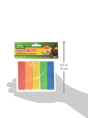 Wild Harvest masticables para enriquecer la rutina diaria de animales pequeños.