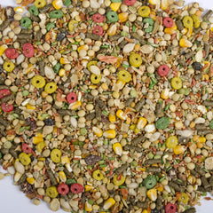 Mezcla de granos y semillas de Wild Harvest para una dieta variada y atractiva.