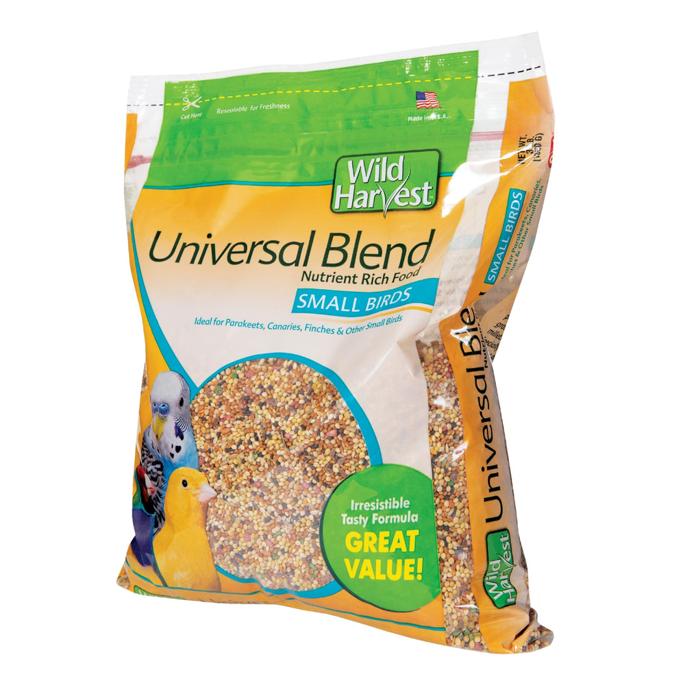 Wild Harvest Mezcla Universal: porcion diaria para Aves Pequenas.