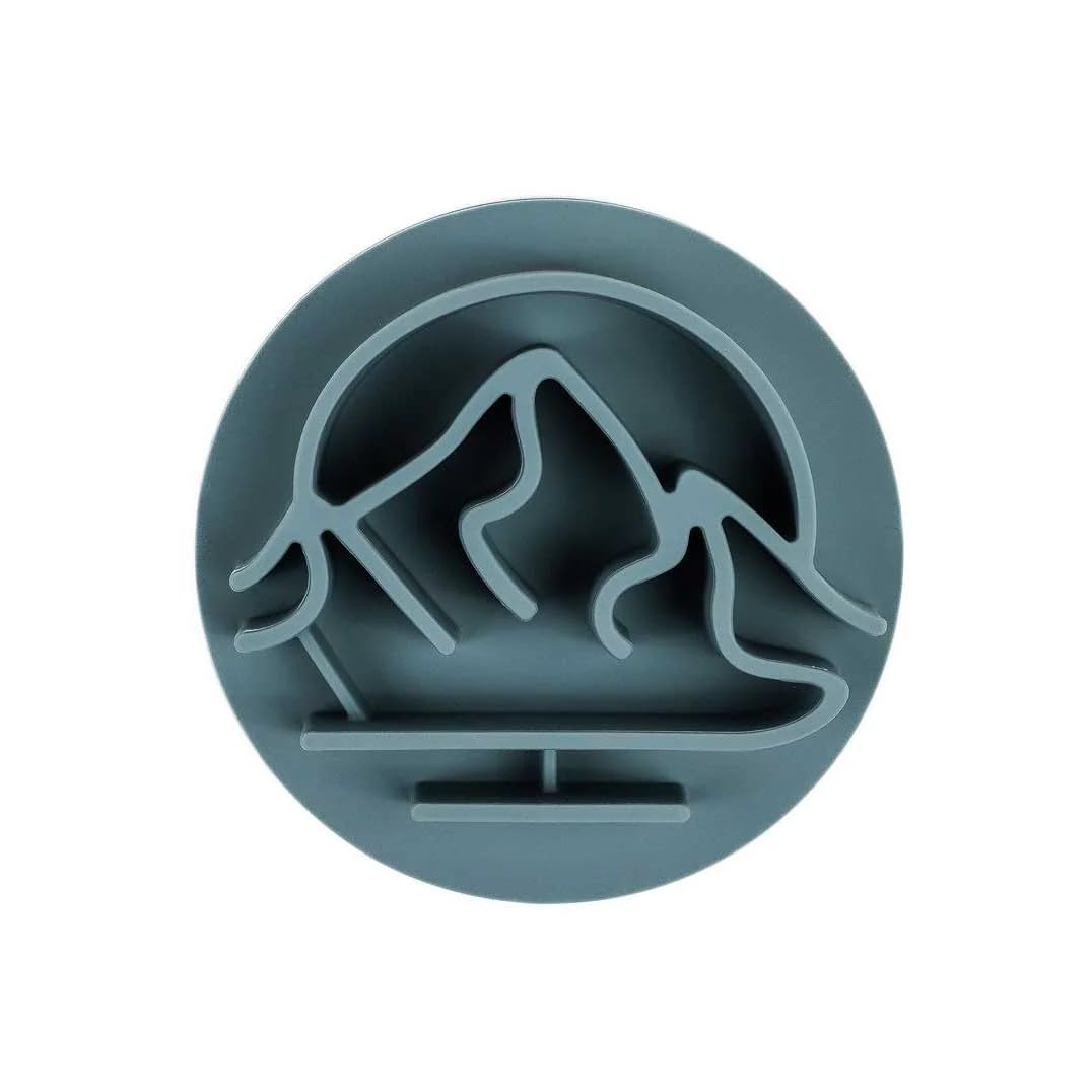 Wilderdog alimentador lento con base antideslizante para comidas estables