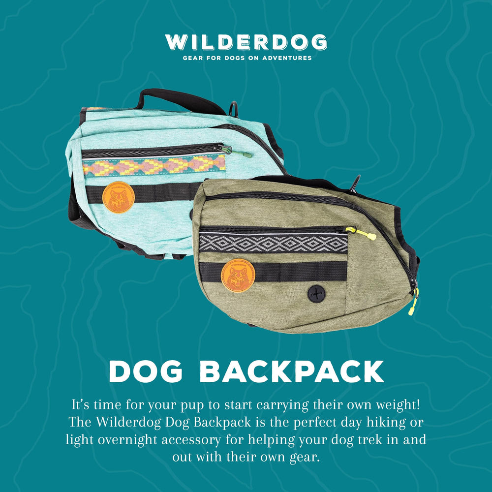 Wilderdog anilla en la parte trasera permite enganchar la correa para paseos.