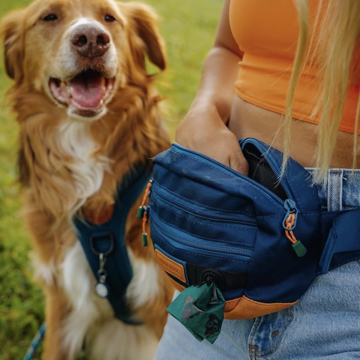Wilderdog Bandolera Puntos de enganche frontales para accesorios.