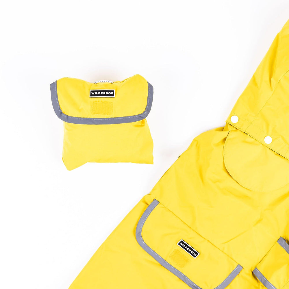 Wilderdog chaqueta con interior transpirable para mayor comodidad del perro.
