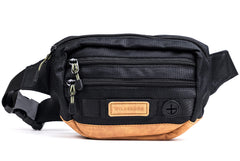 Riñonera Wilderdog con tres bolsillos para snacks y llaves, acceso rápido.