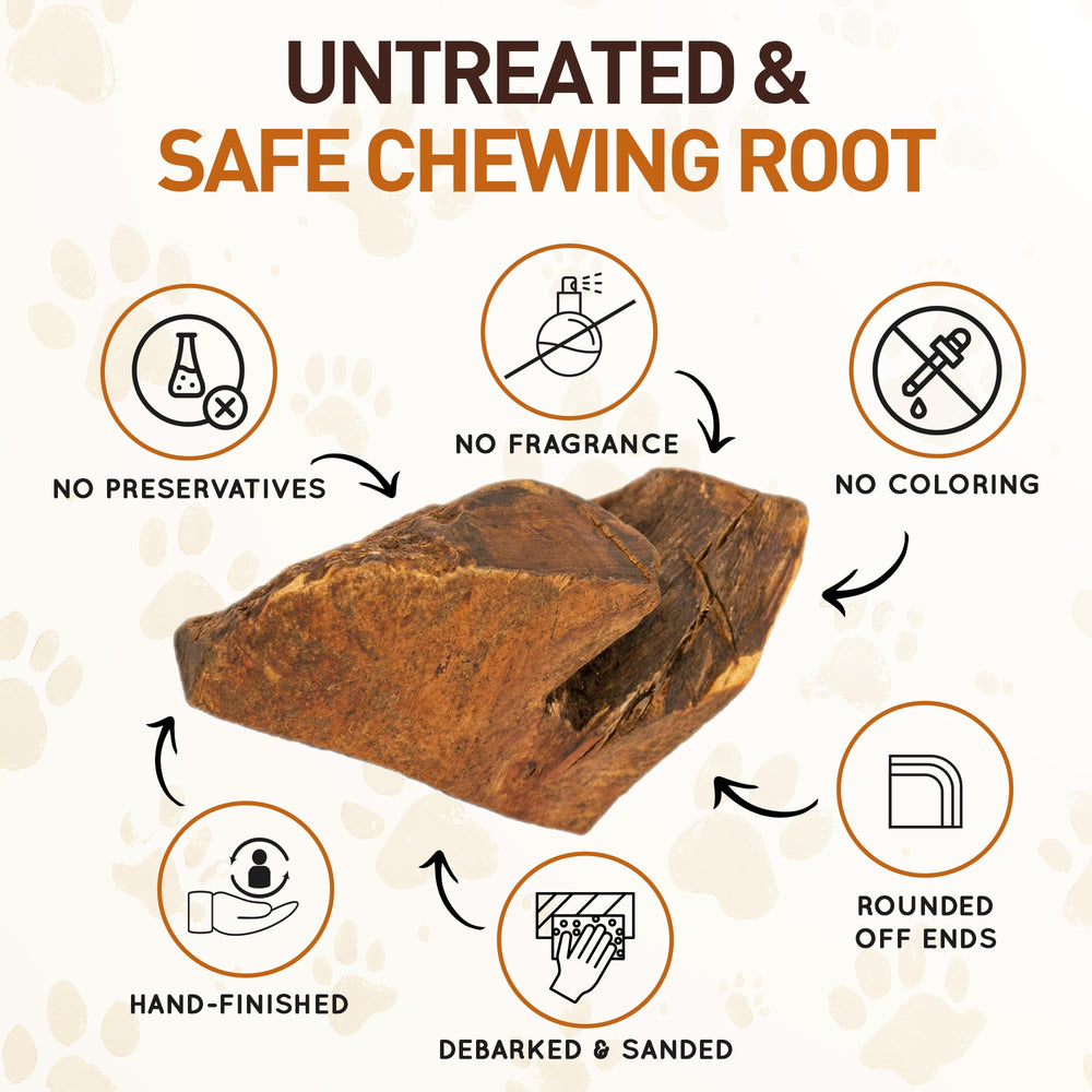 Wildfang Briar Wood: superficie de dentición natural para cachorros