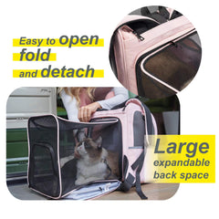 Interior ampliado Wildgogo para gatos y perros pequeños durante viajes