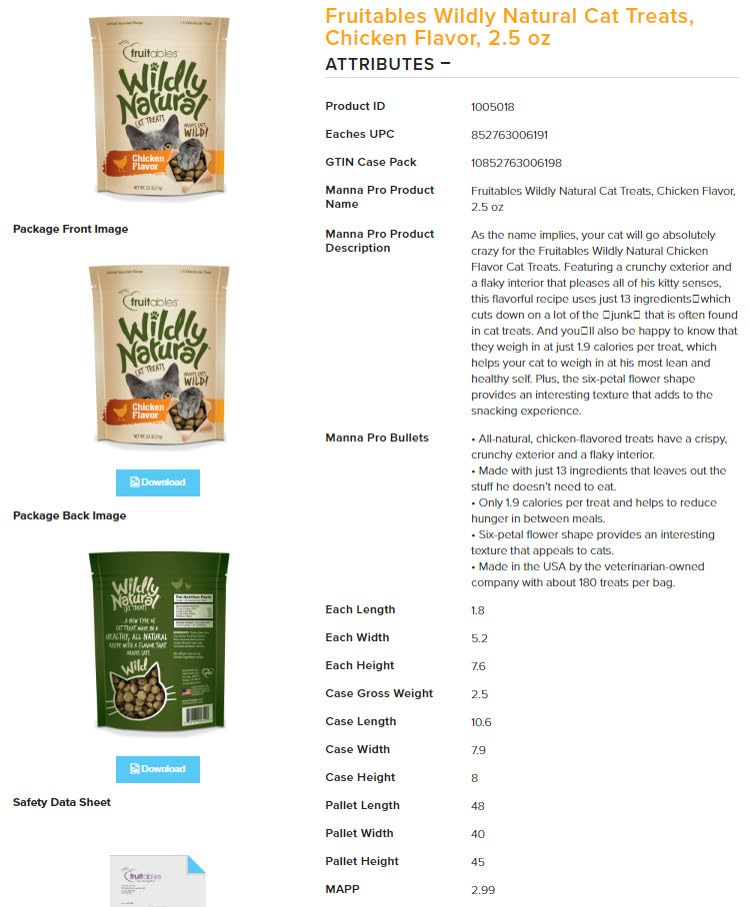 Wildly Natural sabor pollo: recompensa sabrosa para entrenamiento diario.