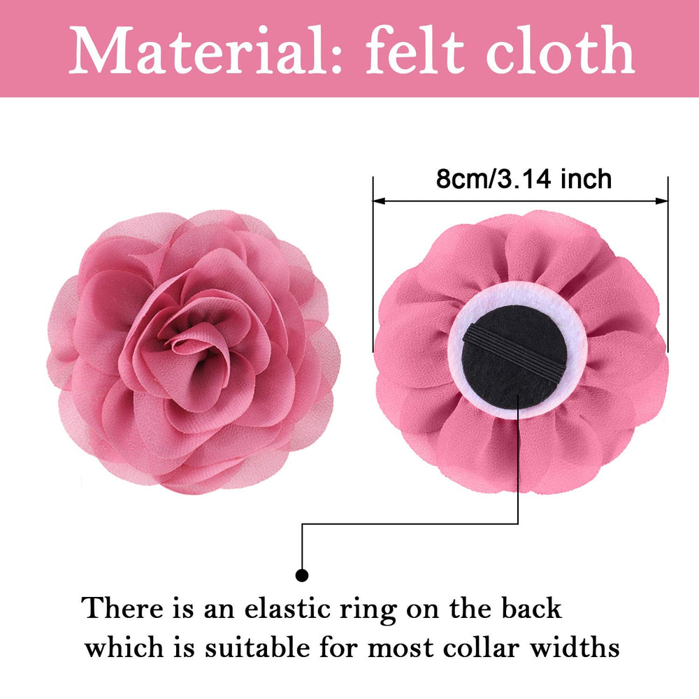 Willbond broches de flores para collar, 8 cm, añade elegancia en salidas.