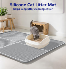 windhunt alfombrilla de silicona para caja de arena, vista trasera y antideslizante