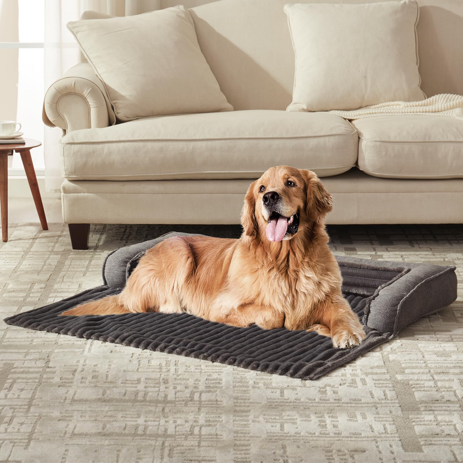 Windracing cama-perro espuma y fibras, apoyo suave de alta calidad