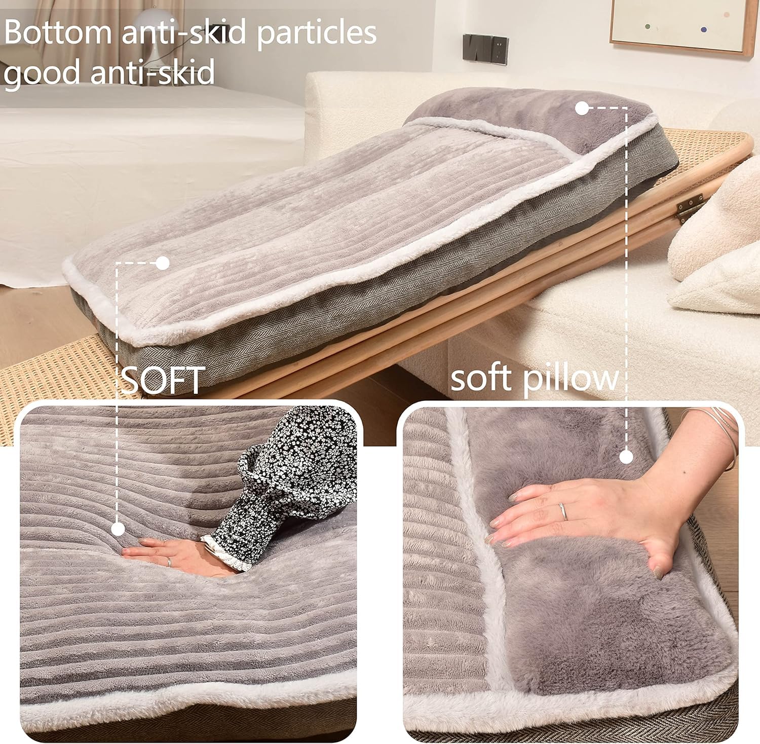 Cama WINDRACING para perros grandes, lavable a máquina, limpieza rápida tras juegos.