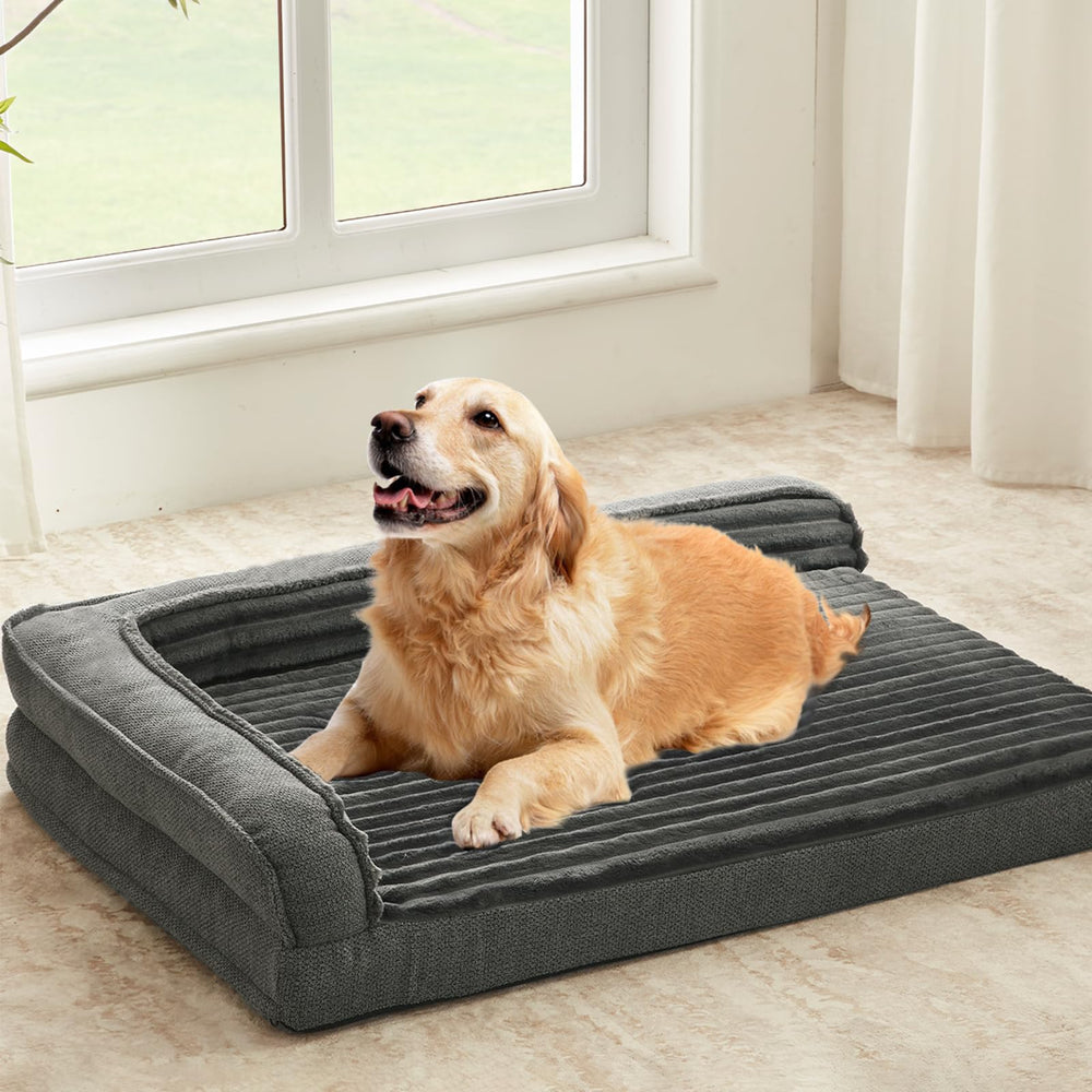 WINDRACING cama ortopédica con espuma huevo para apoyo suave.