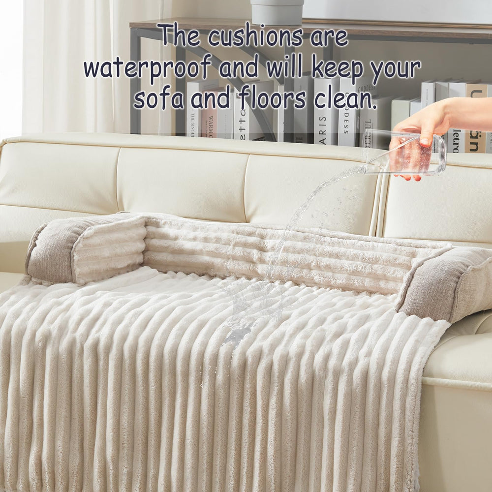 WindRACING cama-perro-sofa-lujo capa impermeable que protege muebles y mantiene el área limpia.