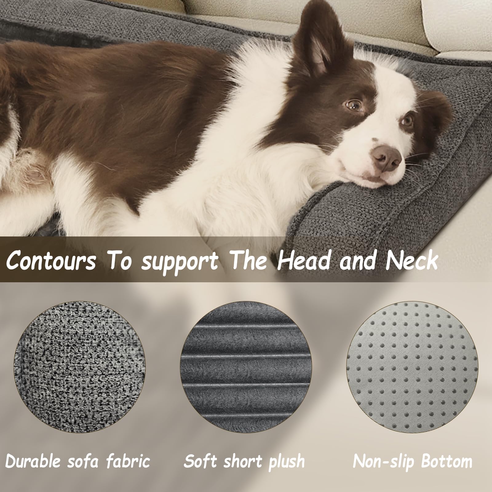Windracing funda-sofa-perro lavable, fácil de limpiar y mantener limpio el sofá
