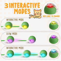 WinnerWhy bola-gato-interactiva-movimiento-irregular: seguimiento y caza en movimiento
