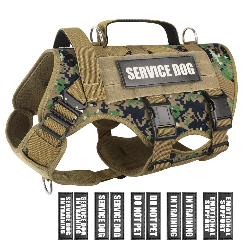 Arnés Molle WINSEE para perro grande con paneles laterales útiles.