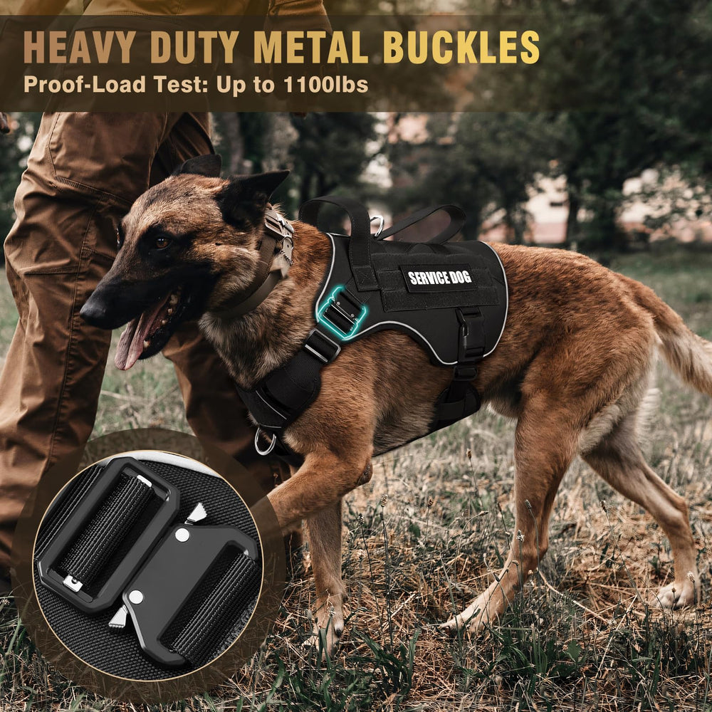 WINSEE arnés táctico con paneles MOLLE laterales para accesorios