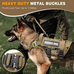 Chaleco WINSEE con parches para personalizar la apariencia del perro.
