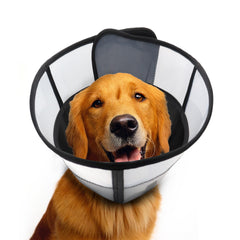 WinWeal cono perro, doble capa con malla suave para mayor comodidad