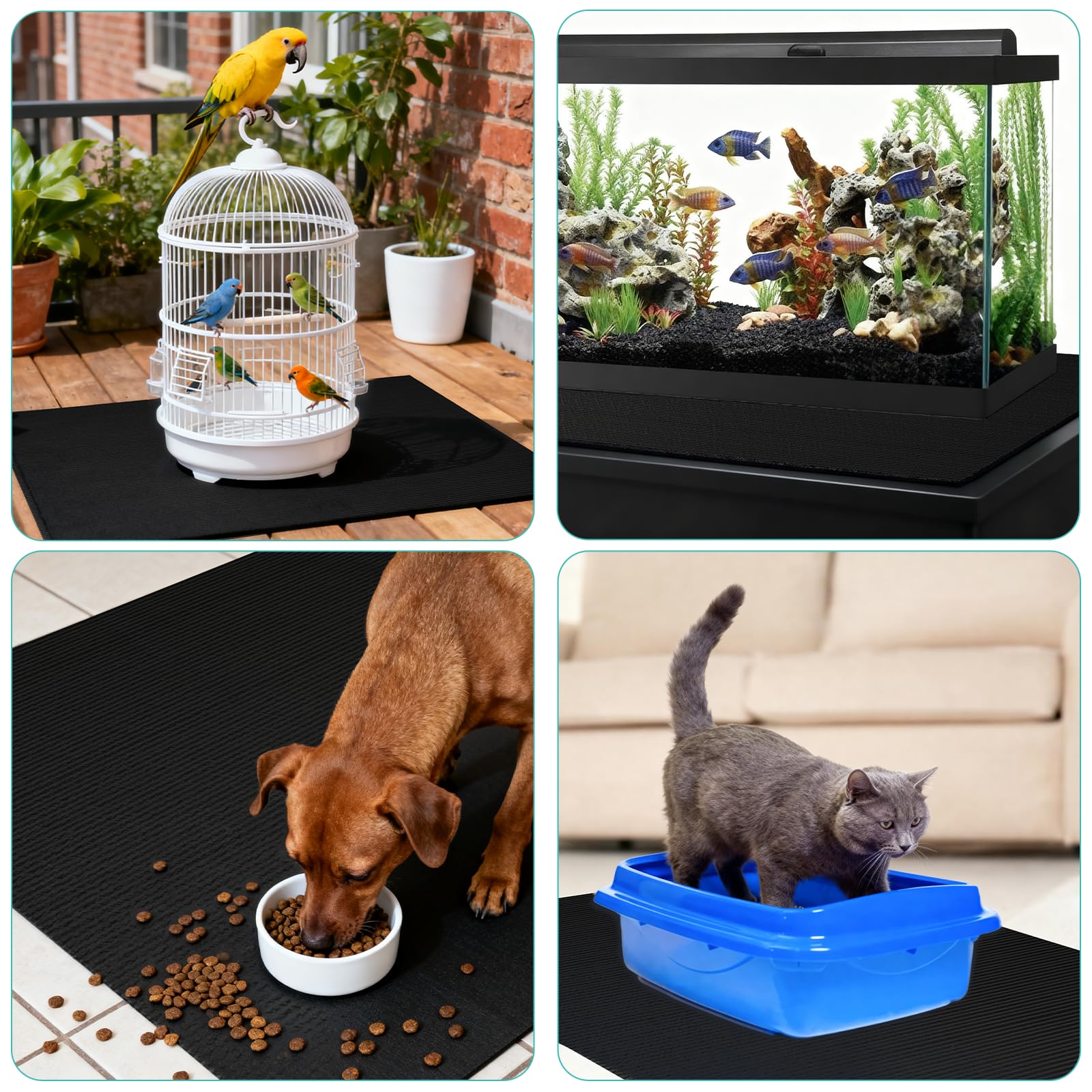 Wiojtry impermeable y lavable para mantener la zona limpia.