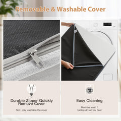 Base impermeable y antideslizante WNPETHOME mantiene la cama en su lugar