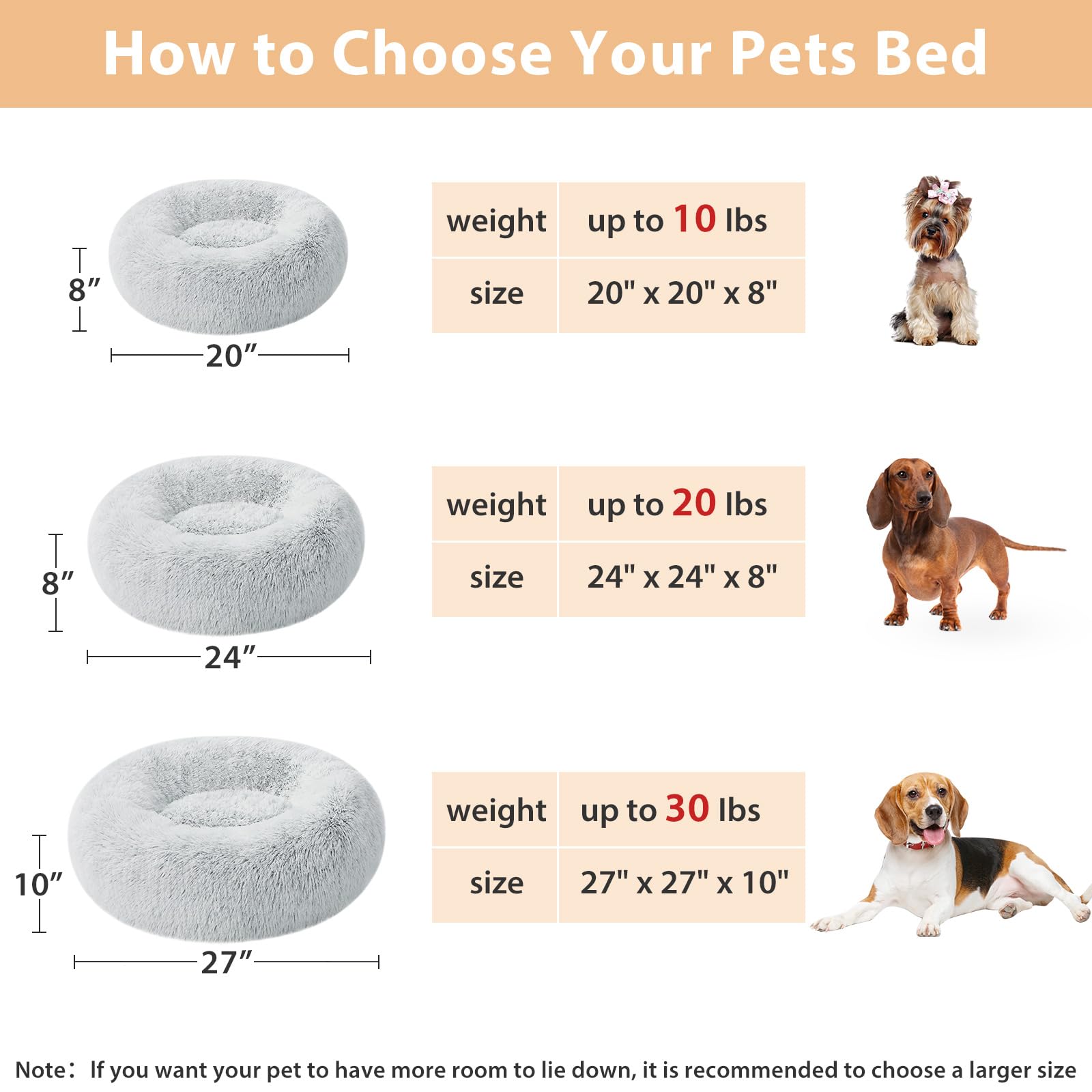 Detalle de bordes elevados para soporte suave en la cama WNPETHOME
