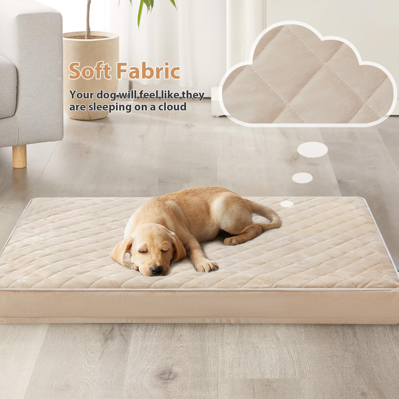 Funda lavable y removible de WNPETHOME para limpieza rápida
