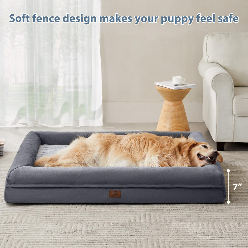 WNPETHOME XL dimensiones 41x28x7 pulgadas adecuadas para perros grandes.