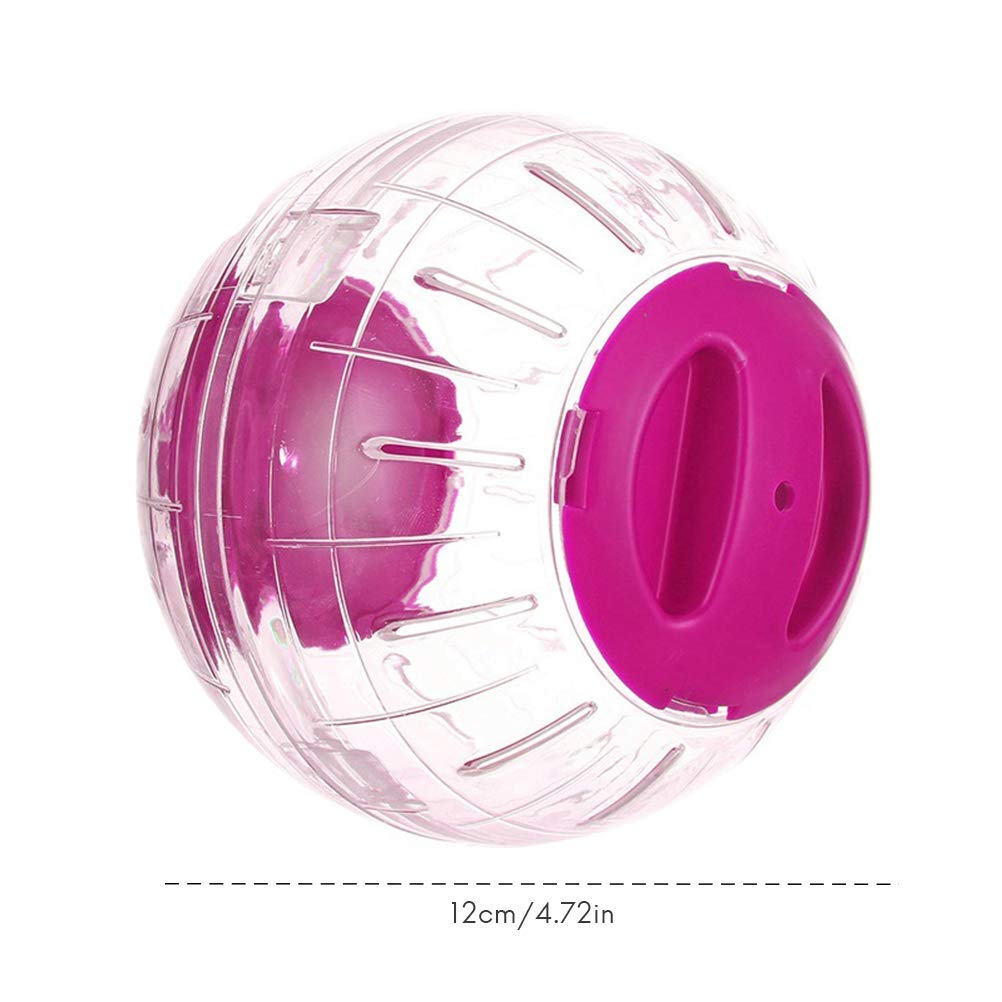 Bola de ejercicio WNZQK para hámster rosa, silente y segura.