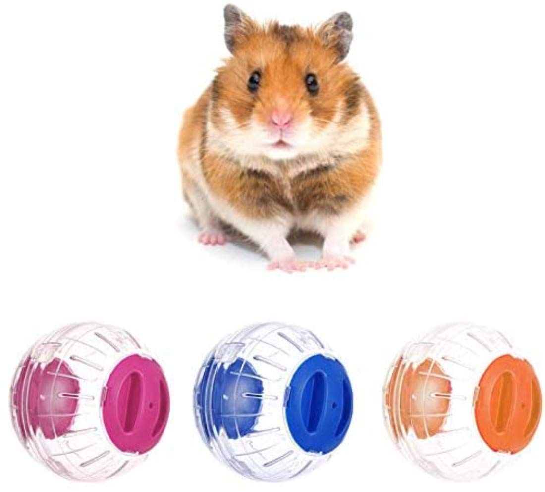 Accesorio de jaula para hámster: bola de ejercicio compacta WNZQK.