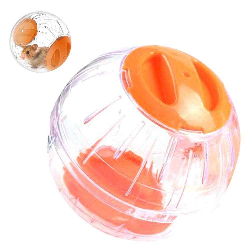 La bola cristal WNZQK para hámster 4-7 pulgadas permite observación segura.