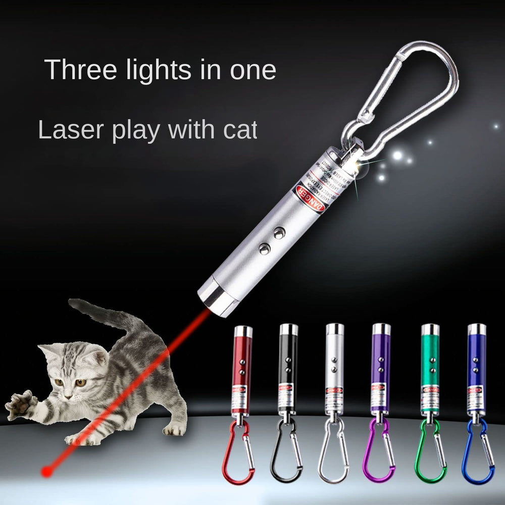 Puntero láser LED mini WNZQK para sesiones de juego.
