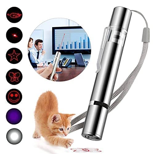 WNZQK puntero láser rojo para gatos, ideal para jugar