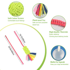Wodoca juguete con sonido chirriante para perros, ideal para mantenerlos activos.