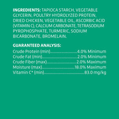Wonder Bound bâton dentaire poulet: vitamine C pour le bien-être.