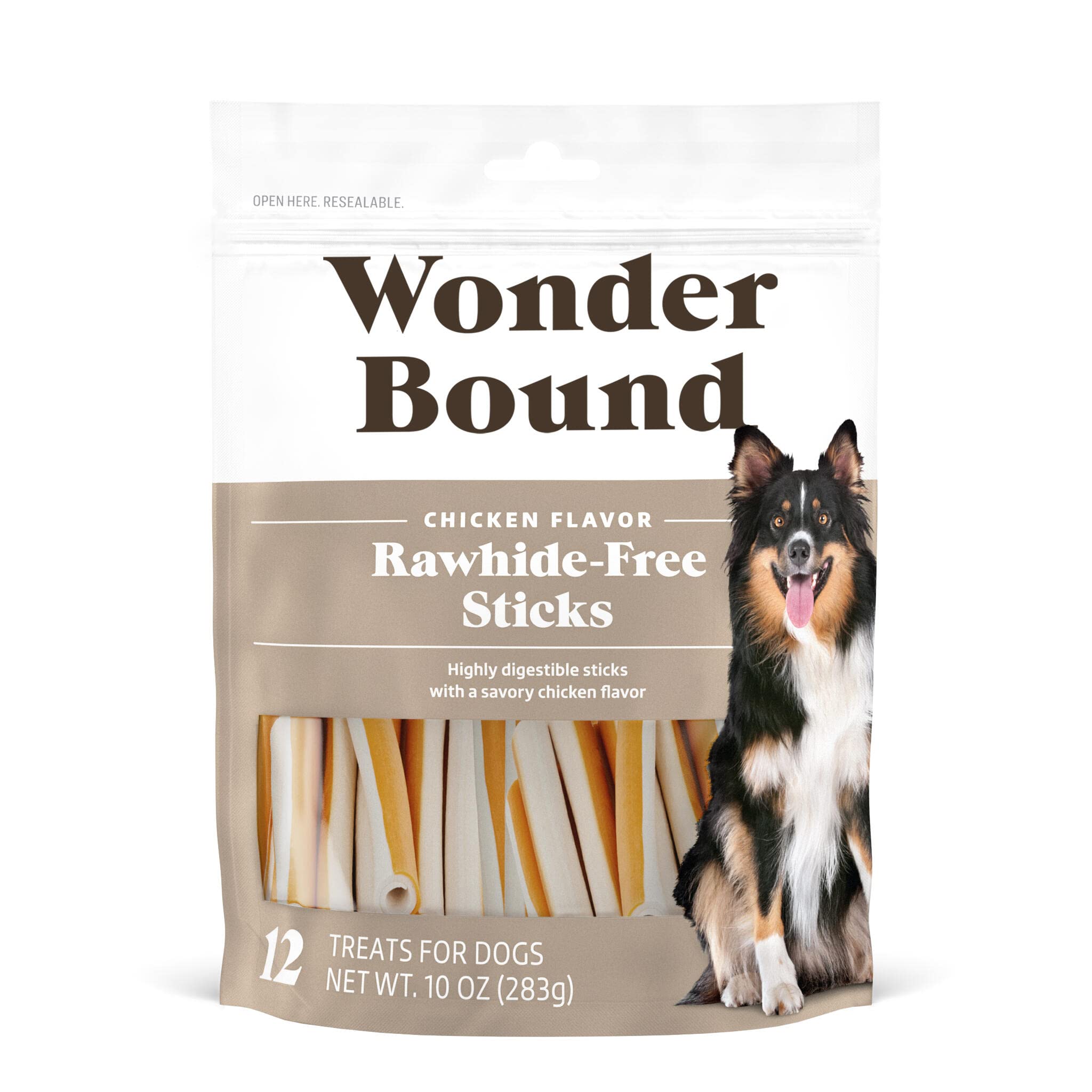 Wonder Bound palitos pollo para perros, premia durante entrenamientos.