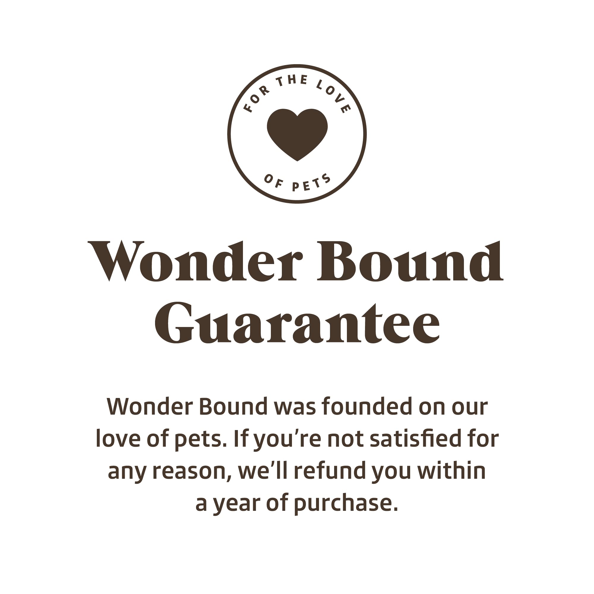 Recompensa proteica diaria Wonder Bound para perros que disfrutan cada bocado