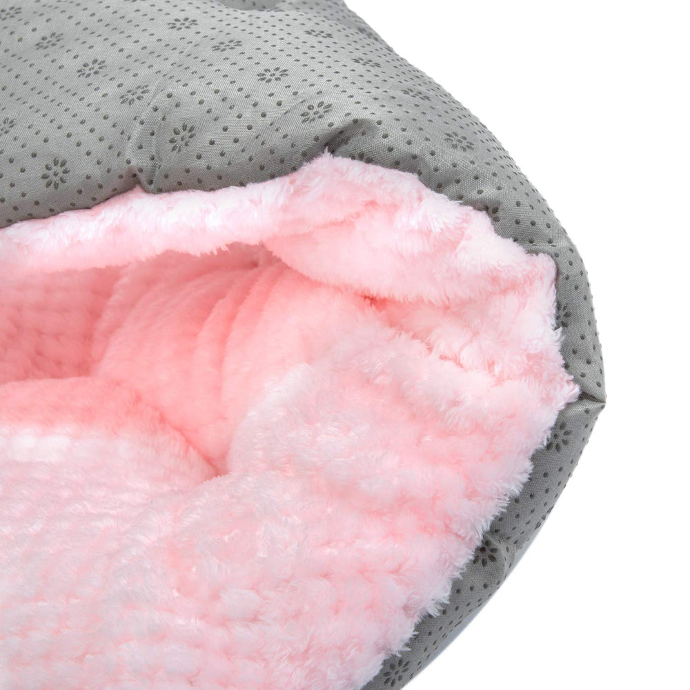 Cama en color rosa bebé de WONDER MIRACLE Fuzzy Deluxe.